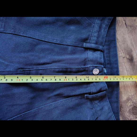 Cider Black Cargo Pants high rise NWT size M 28 waist - Picture 3 of 9